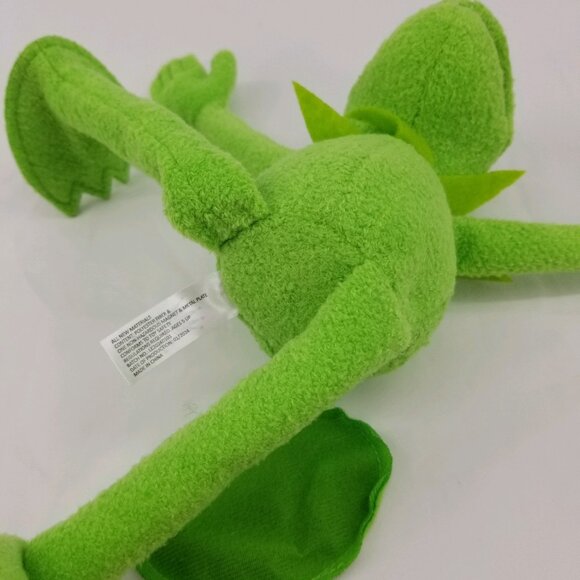 Kermit Inspired Green Frog Magnetic Plush Shoulder Riding Pal NEW - Picture 4 of 4